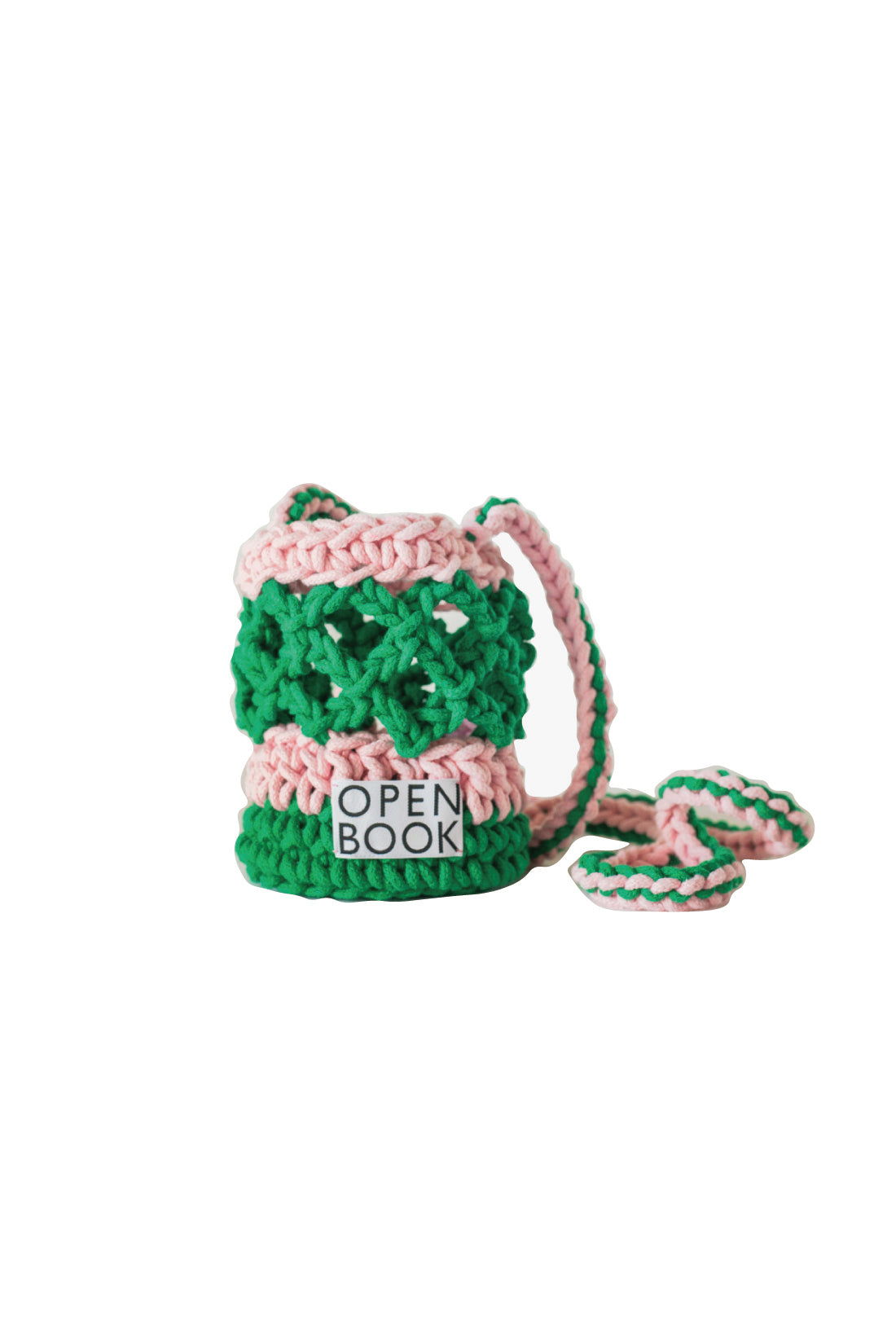 OPENBOOK Bottle Knit Sacoche with gim
